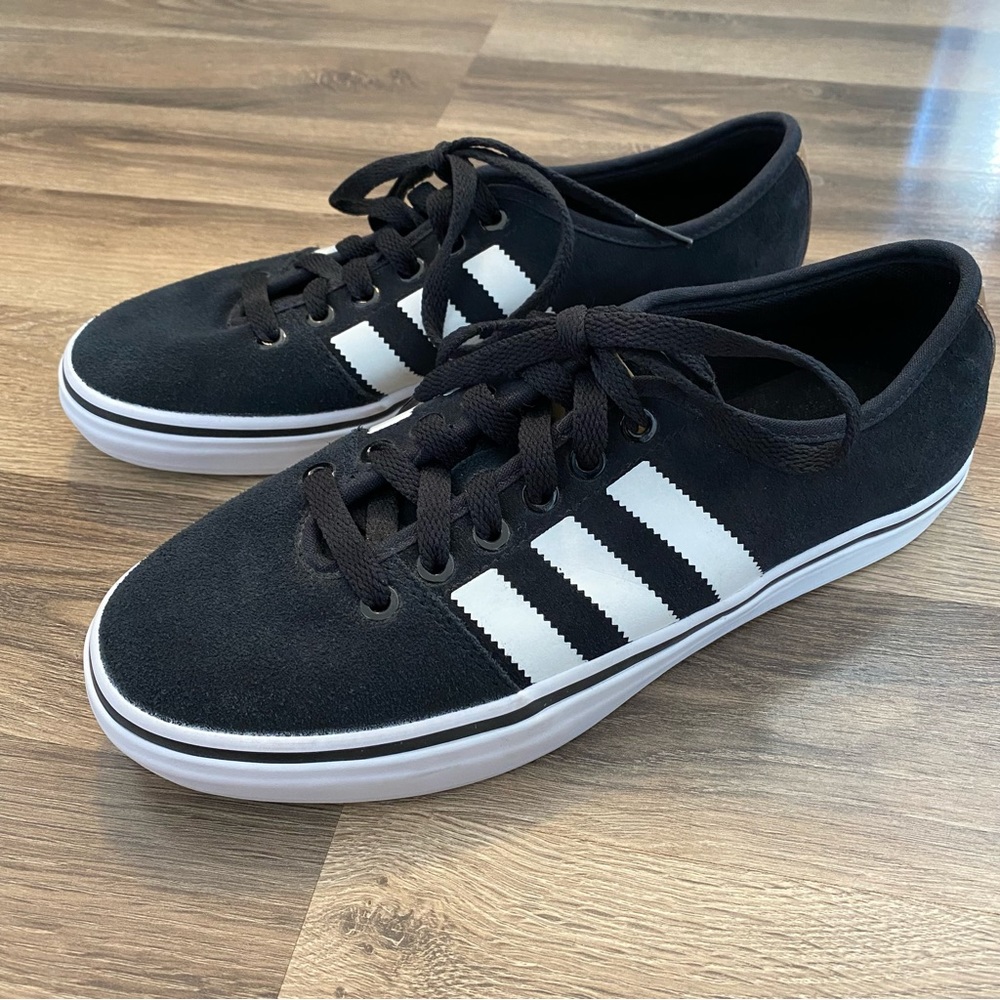 Adidas Adria Og Lo Suede Black Sneakers - Picture 5 of 12